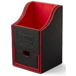 Dragon Shield Nest+ Deck Box (Black/Red)